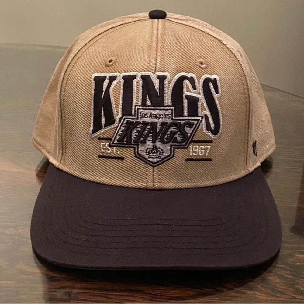 Los Angeles Kings NHL '47 Vintage Chillmark Captain Snapback Cap Hat NWOT